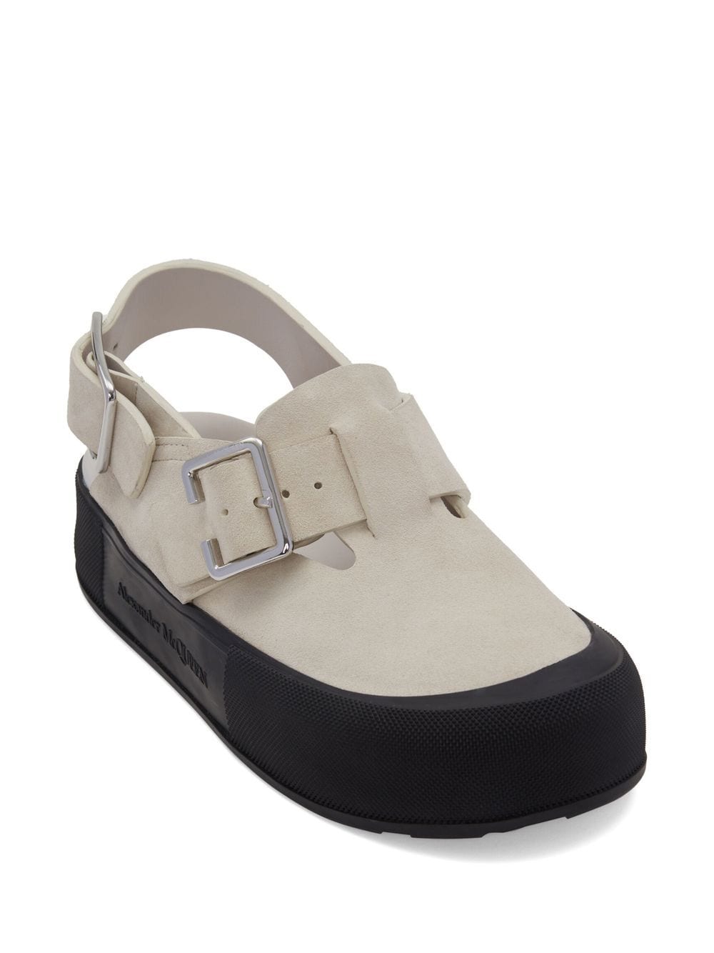 Alexander McQueen Leather clogs