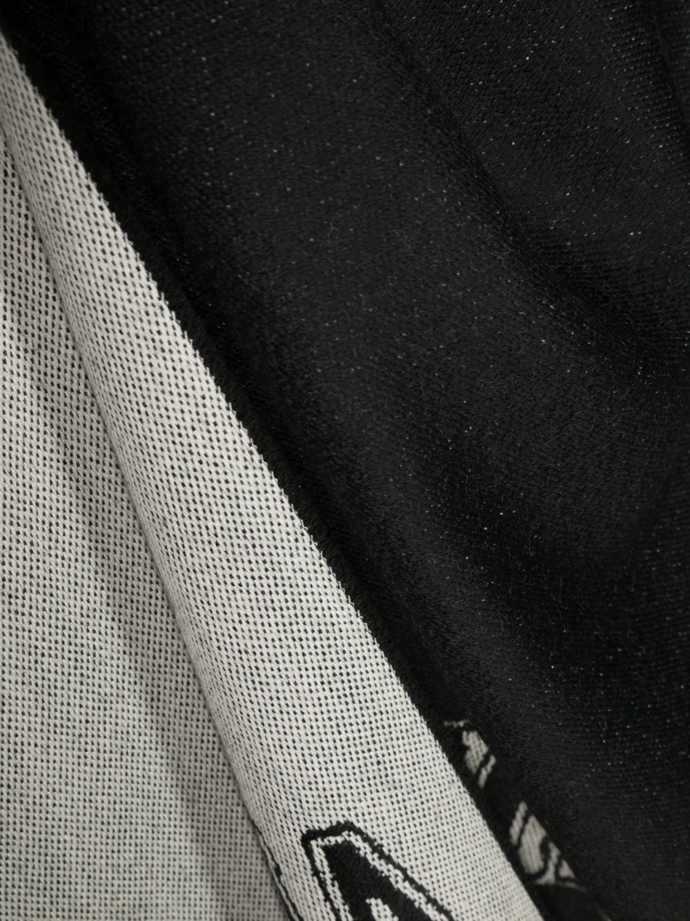 Alexander McQueen Logo wool scarf