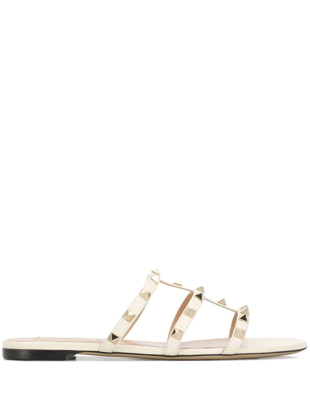 Valentino Garavani Rockstud Flat Slide Sandal