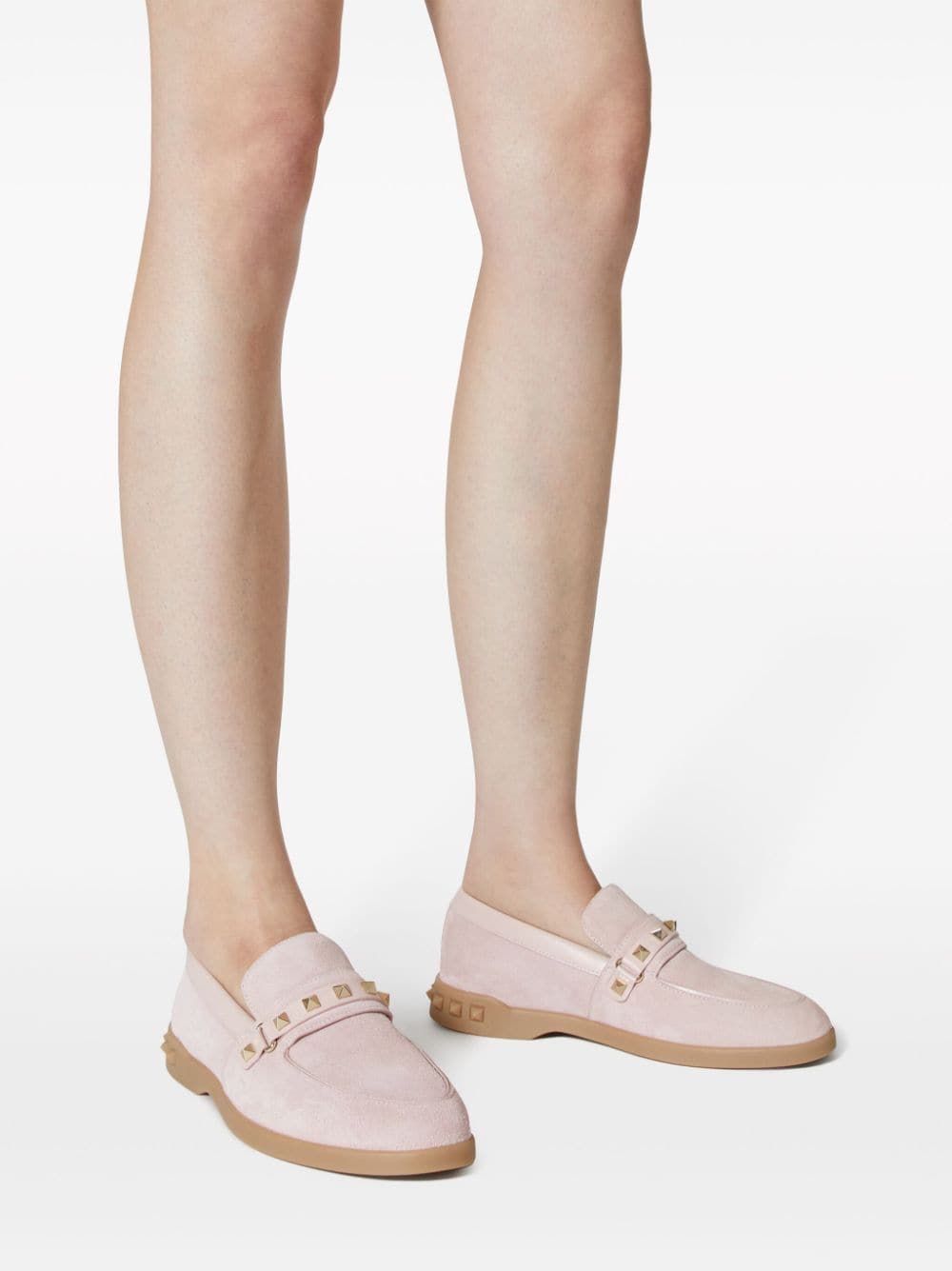 Valentino Garavani Leisure Flows suede loafers