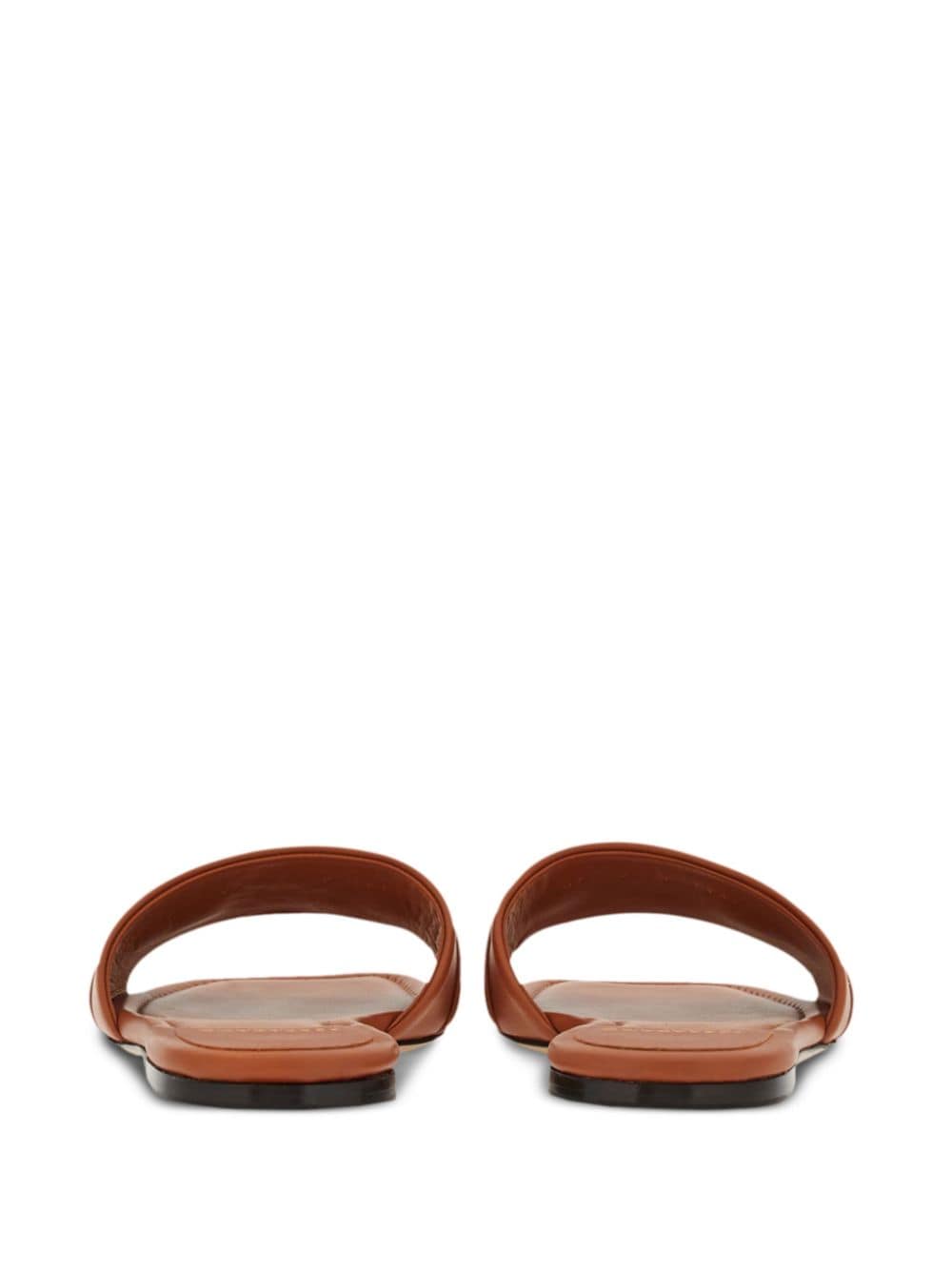 Ferragamo 40mm Gancini-buckle Leather Slides