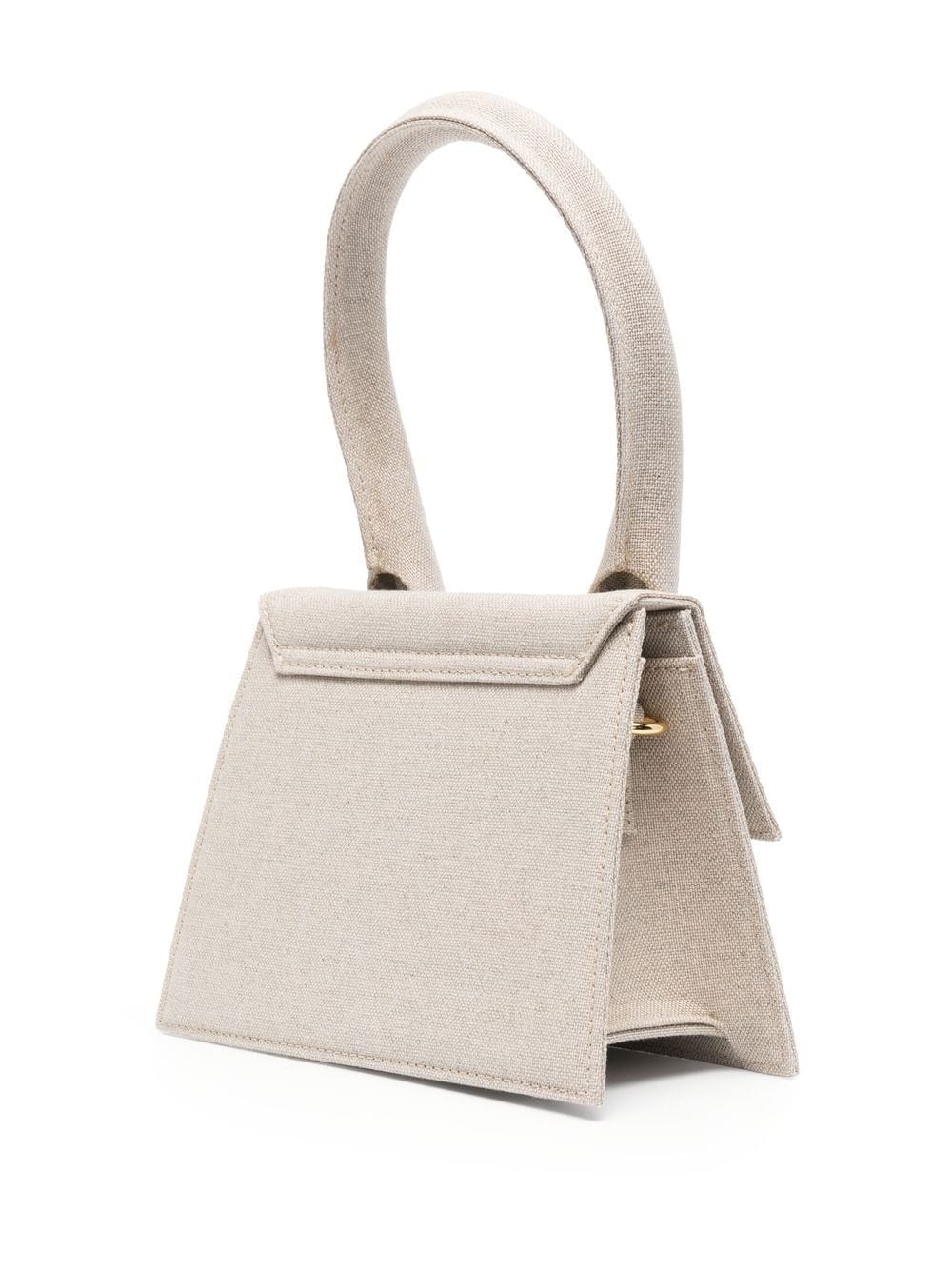 Jacquemus Le Chiquito Noeud cotton canvas shoulder bag