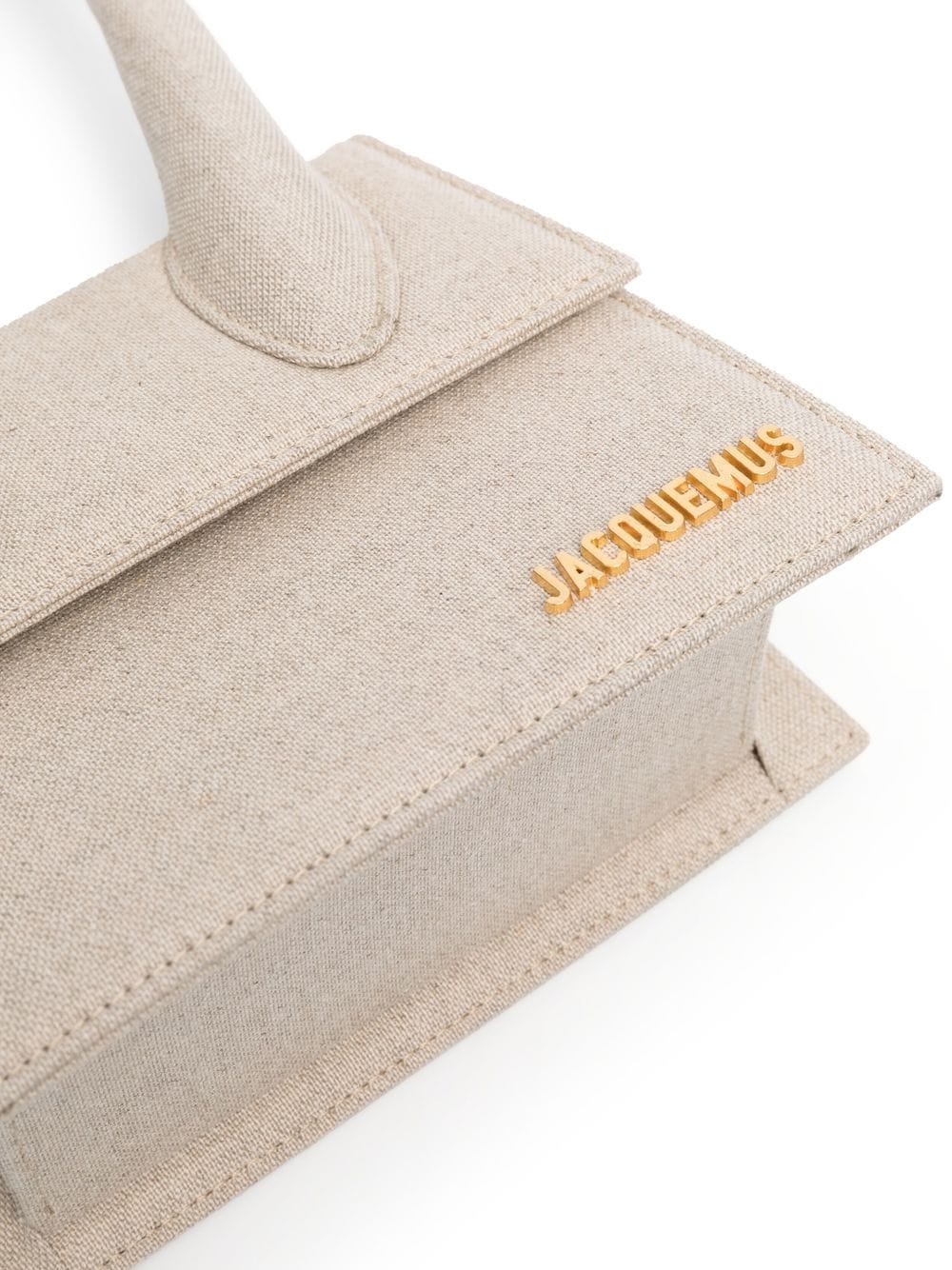 Jacquemus Le Chiquito Noeud cotton canvas shoulder bag
