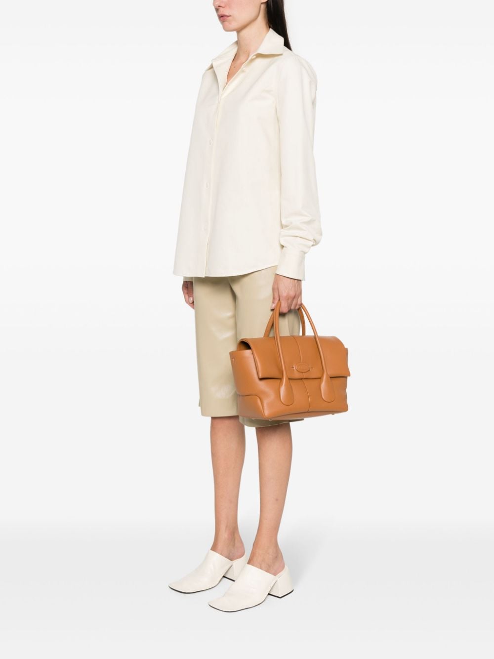 Tod's Di leather tote bag