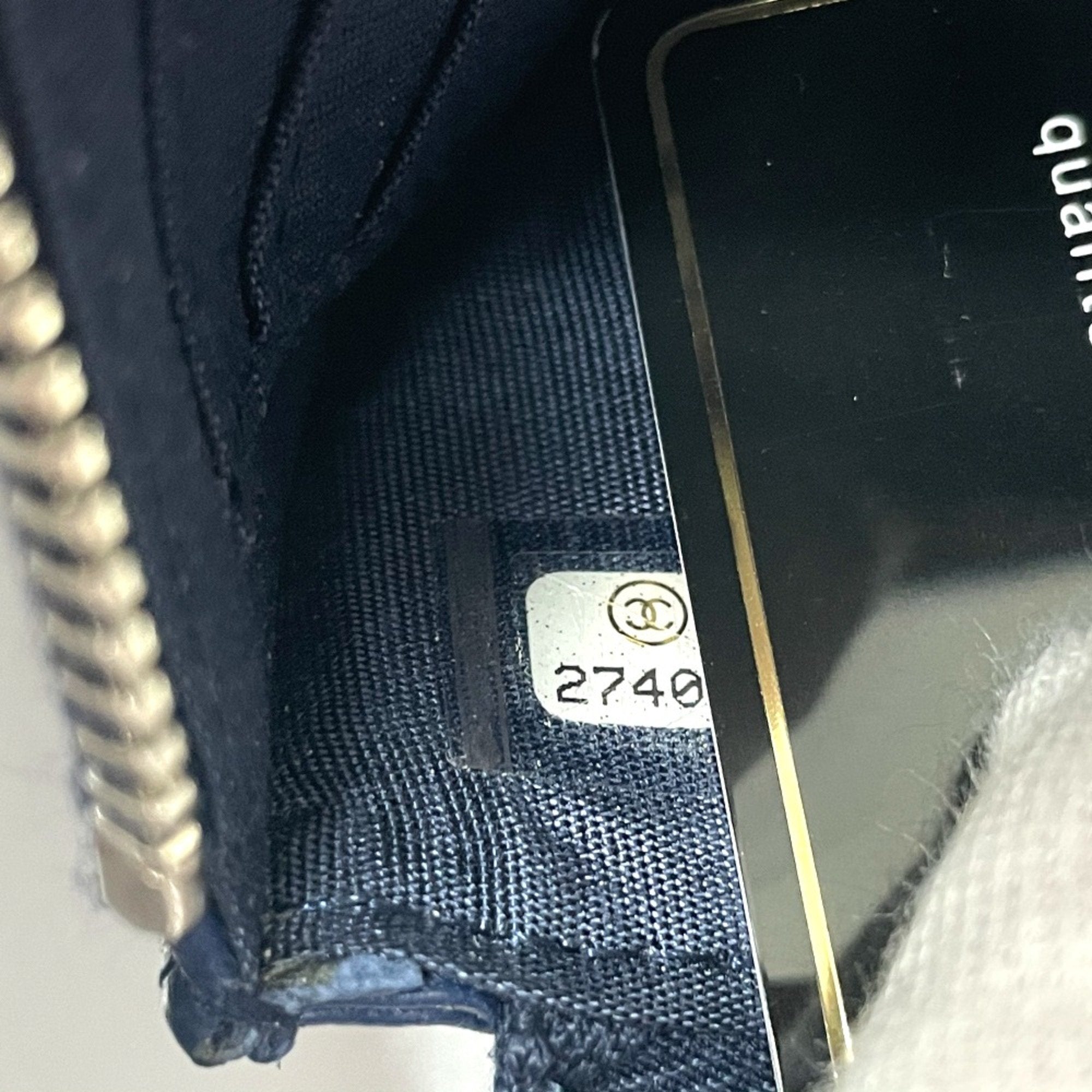 Chanel Square Blue Light