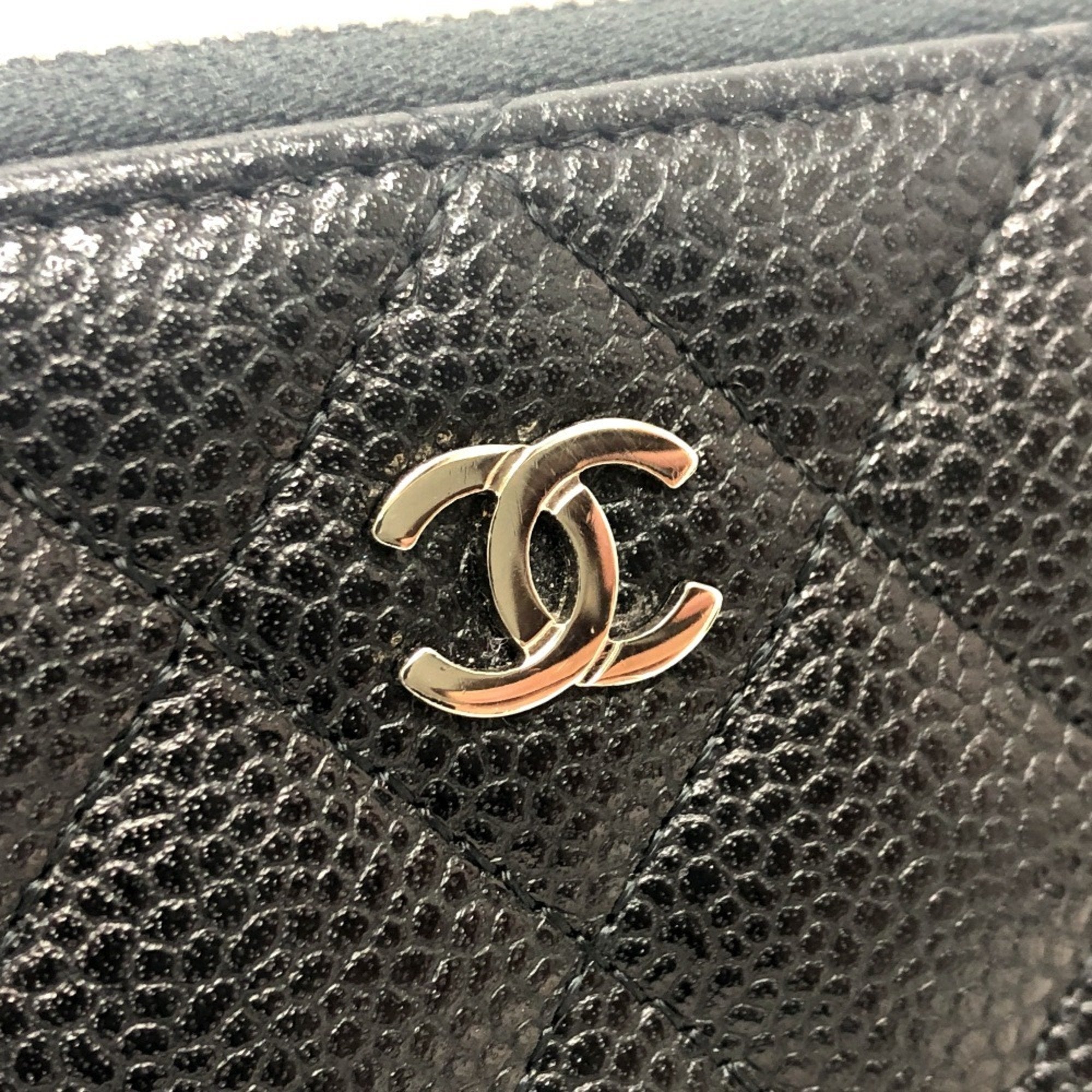 Chanel Zip around wallet