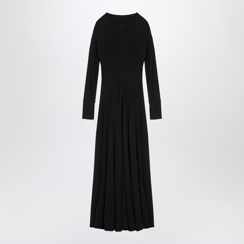 Victoria Beckham Black viscose dress with cut-out