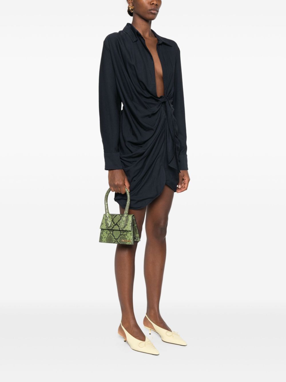 Jacquemus Le Chiquito Moyen leather tote bag