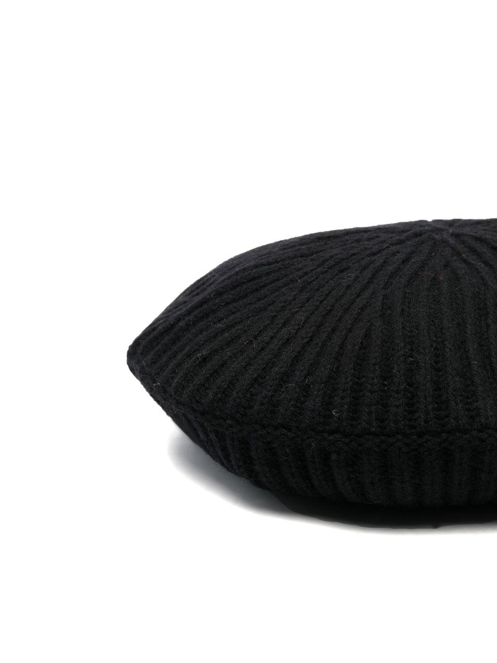 Ganni Ribbed wool hat