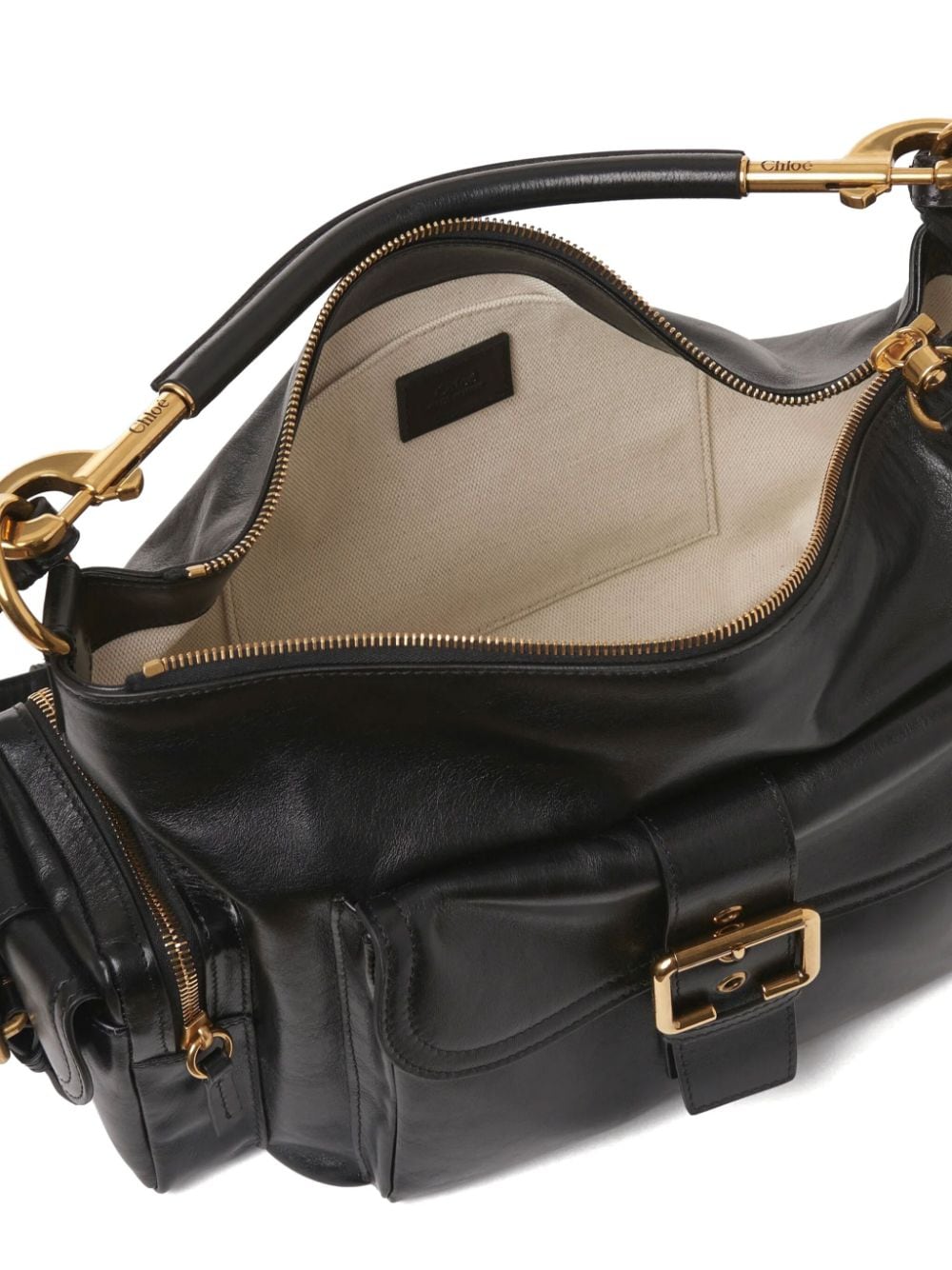 Chloè Chloé Camera bag in shiny leather