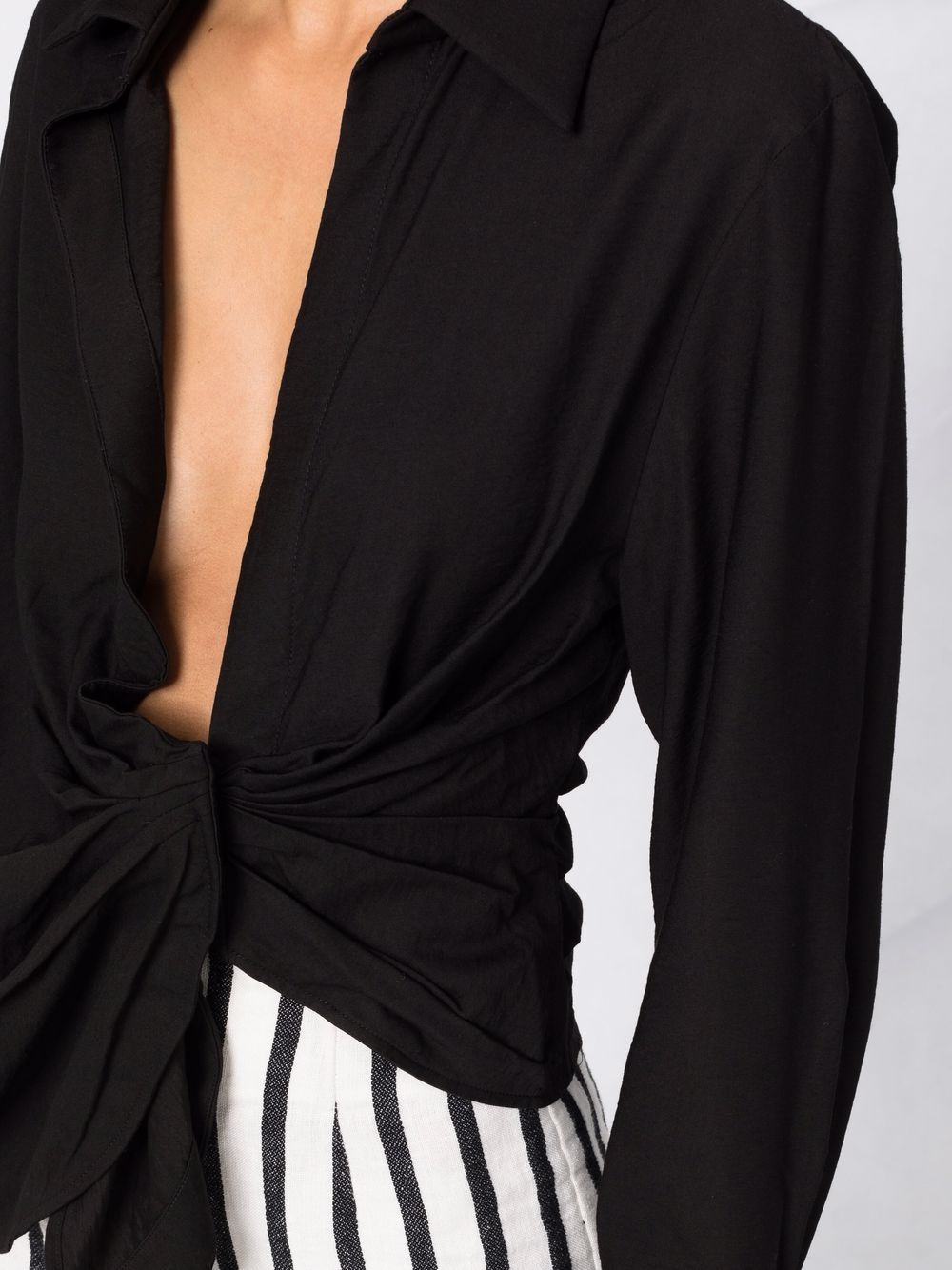JACQUEMUS Shirts Black