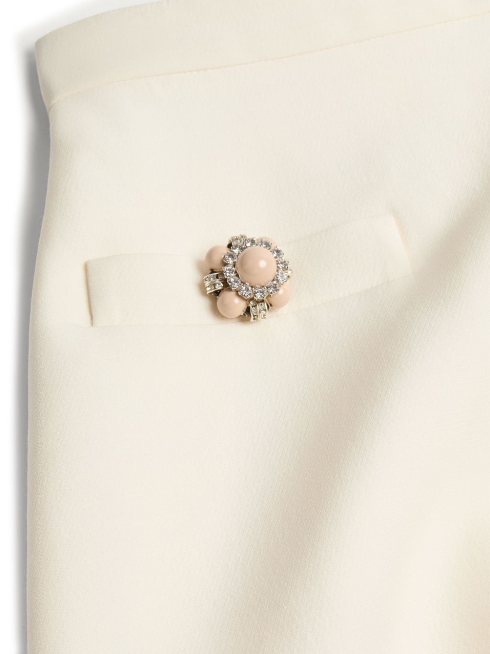 Valentino Crepe Couture Skirt