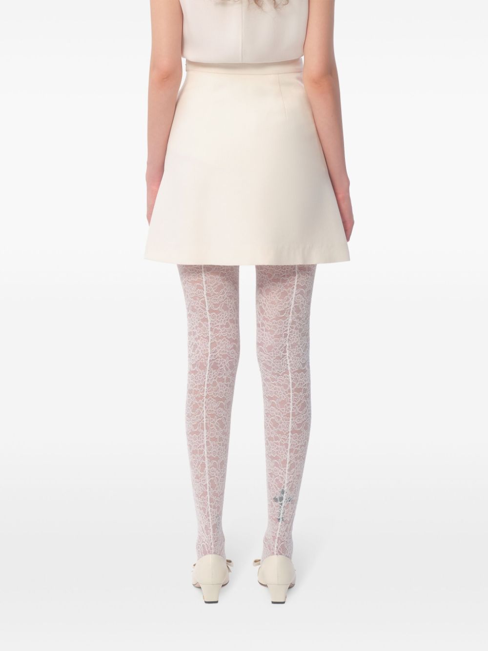 Valentino Crepe Couture Skirt