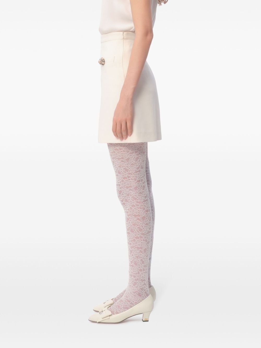 Valentino Crepe Couture Skirt