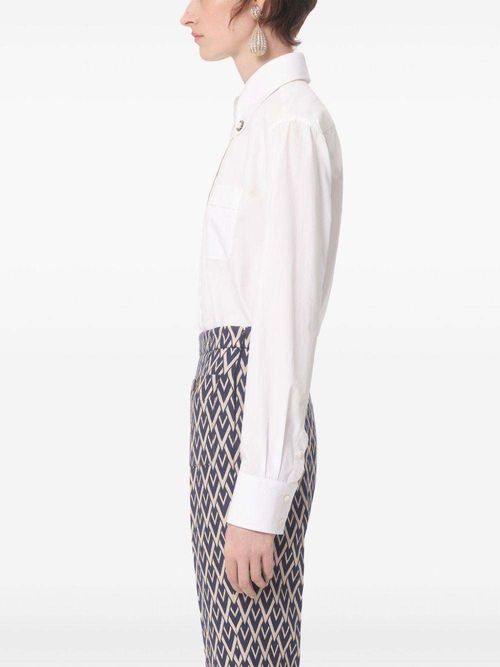 Valentino Cotton Poplin Shirt