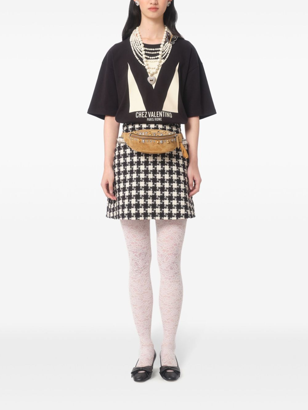 Valentino Chez-print T-shirt