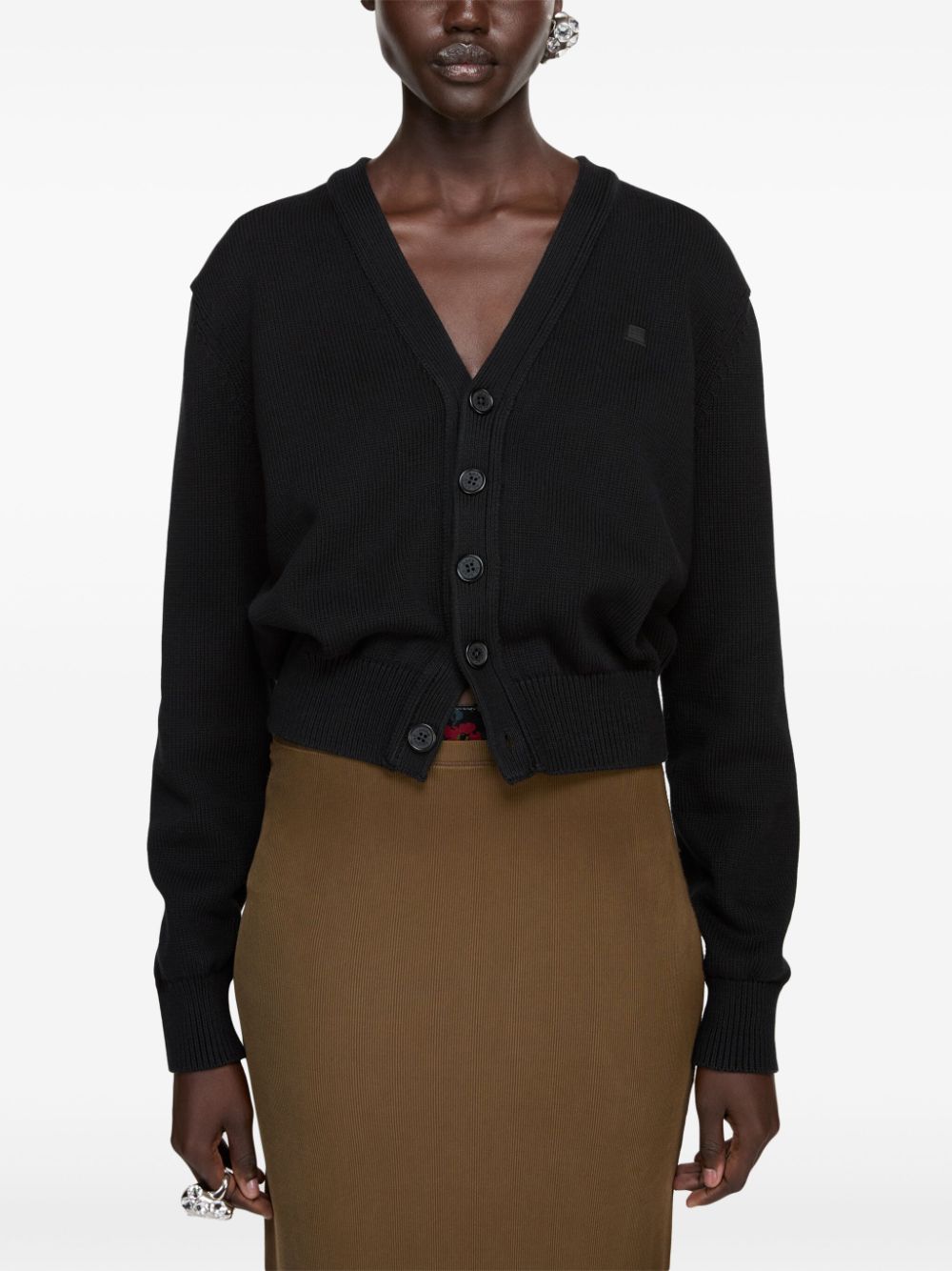 Acne cardigan with appliqué