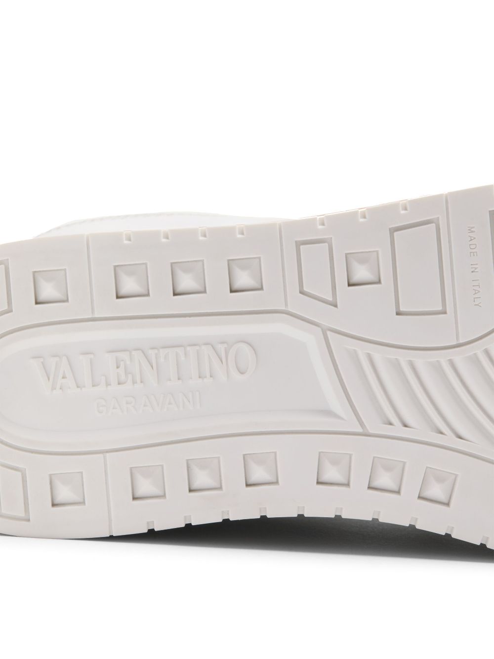 Valentino Garavani Freedots XL Sneaker in Calfskin and Cork