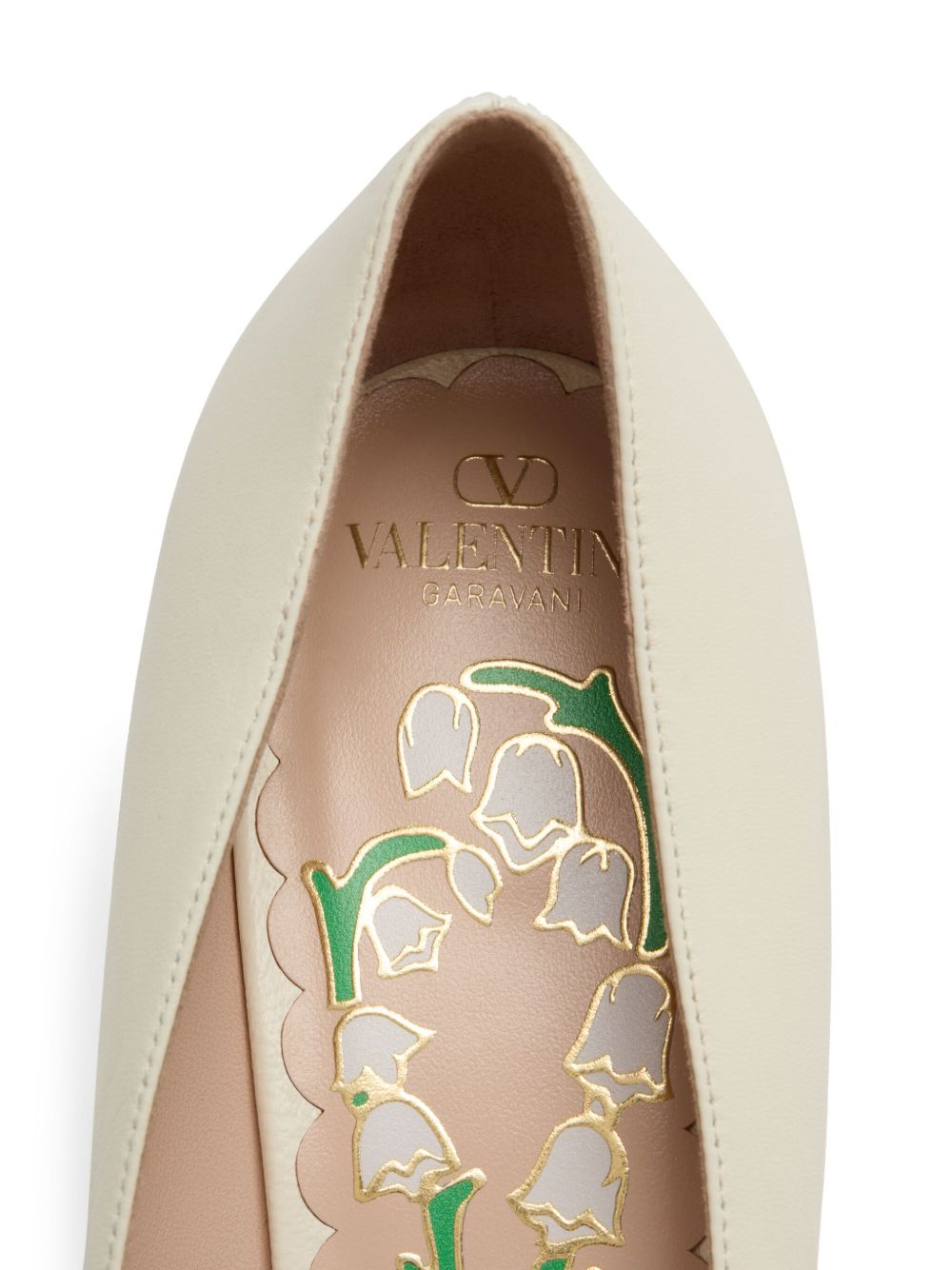 Valentino Garavani Bowow Décolleté In Kid 45mm