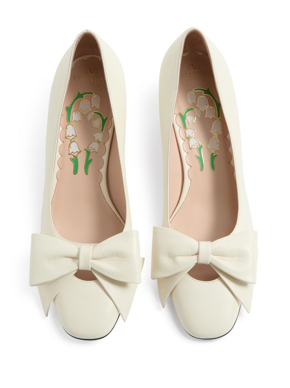 Valentino Garavani Bowow Décolleté In Kid 45mm