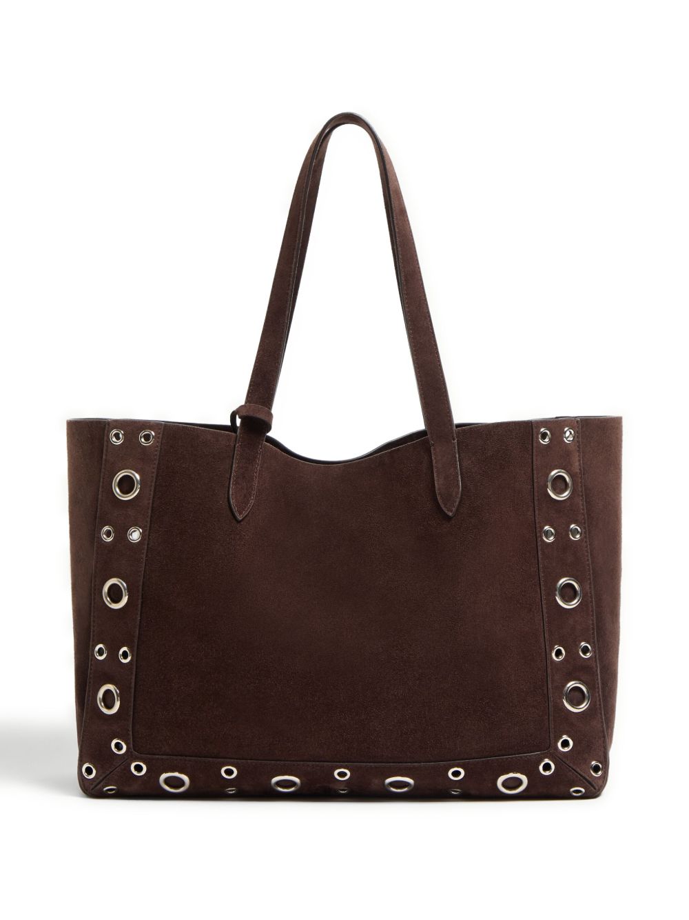Valentino Garavani Medium Nellcôte Suede Shopping Bag