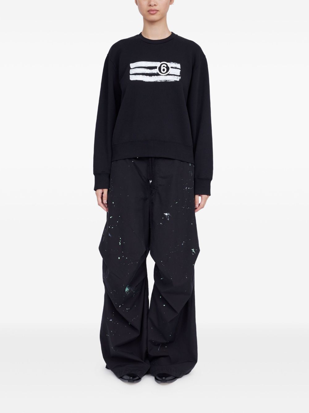 MM6 Maison Margiela Sweaters Black