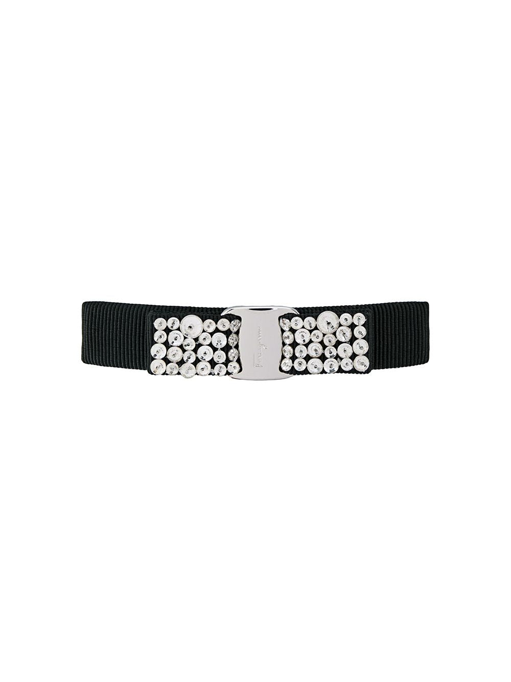 Ferragamo Vara bow crystal hairclip