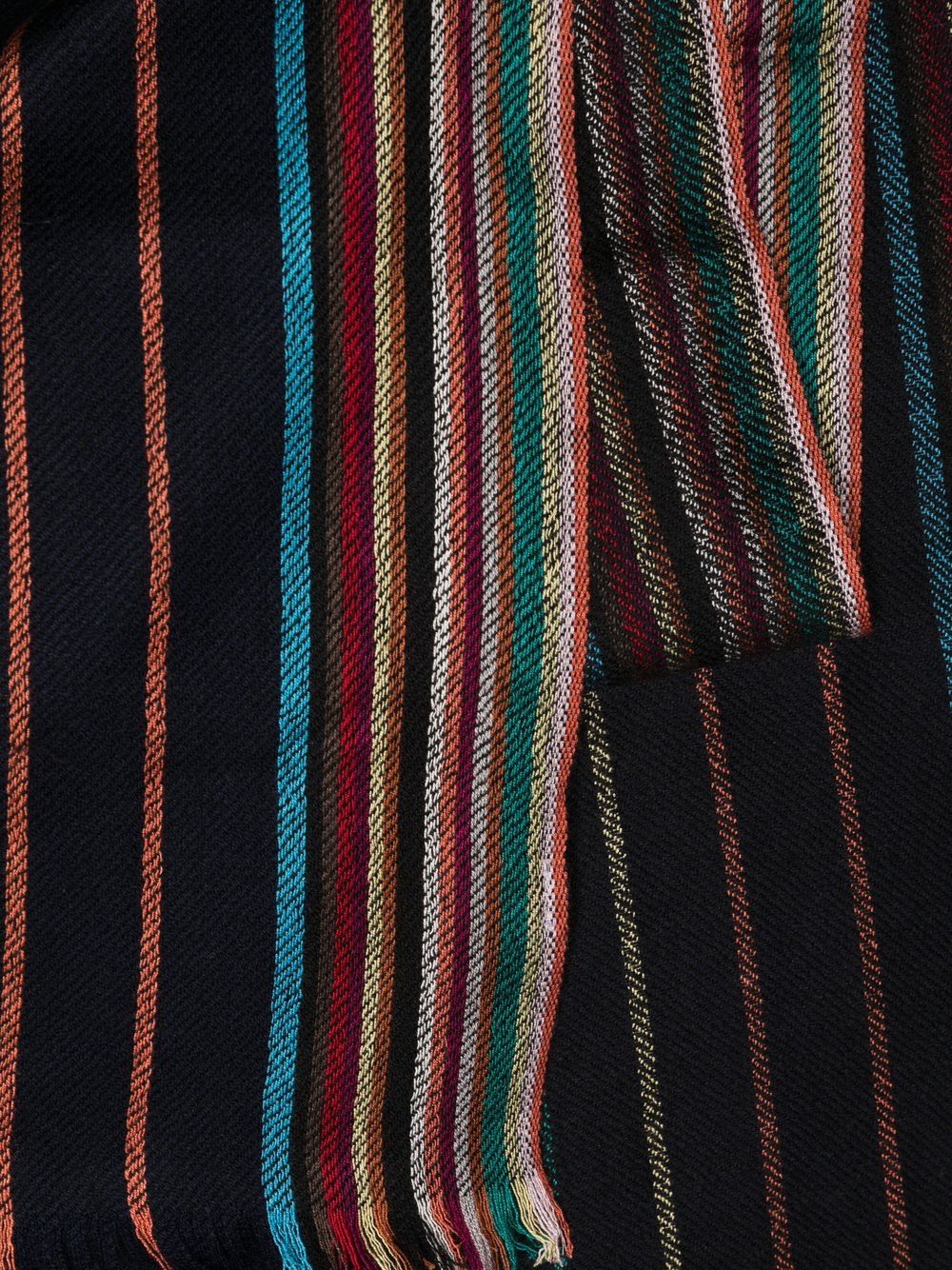 Paul Smith Signature Stripe wool scarf