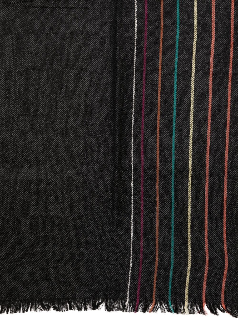 Paul Smith Signature Stripe wool scarf