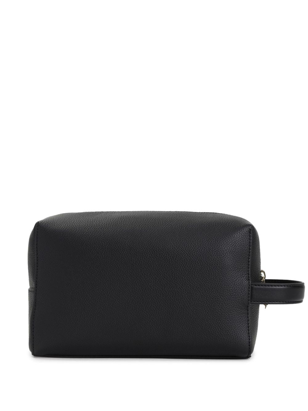 Paul Smith Leather 'Signature Stripe' Trim Wash Bag