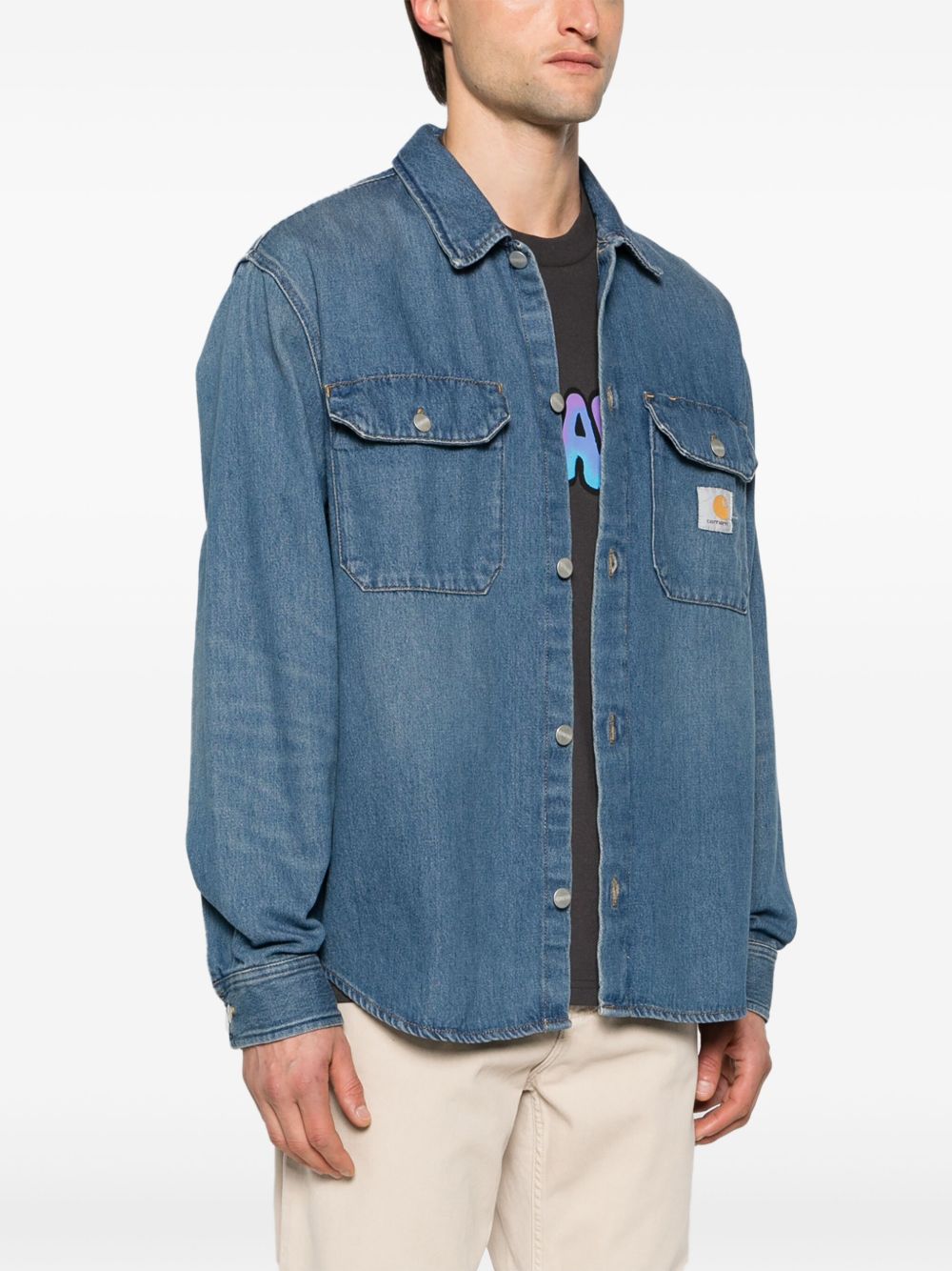 CARHARTT WIP MAIN Shirts Blue
