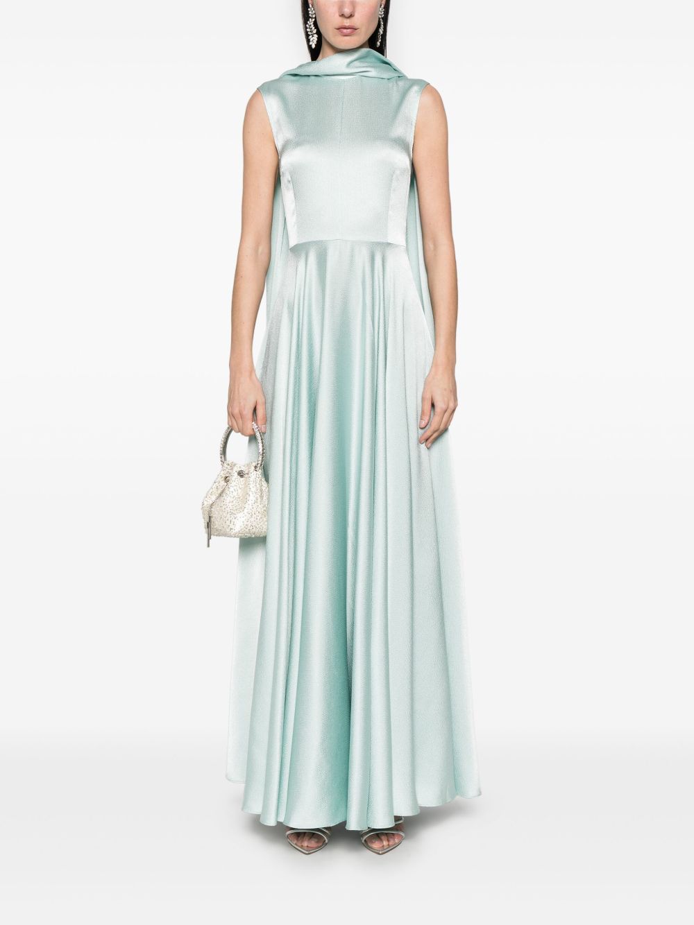 Solace London Dresses Clear Blue