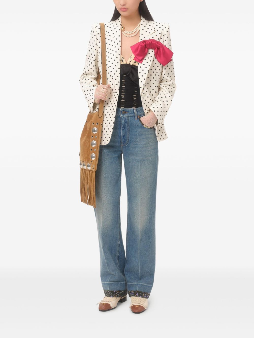 Valentino Denim Boyfriend Jeans