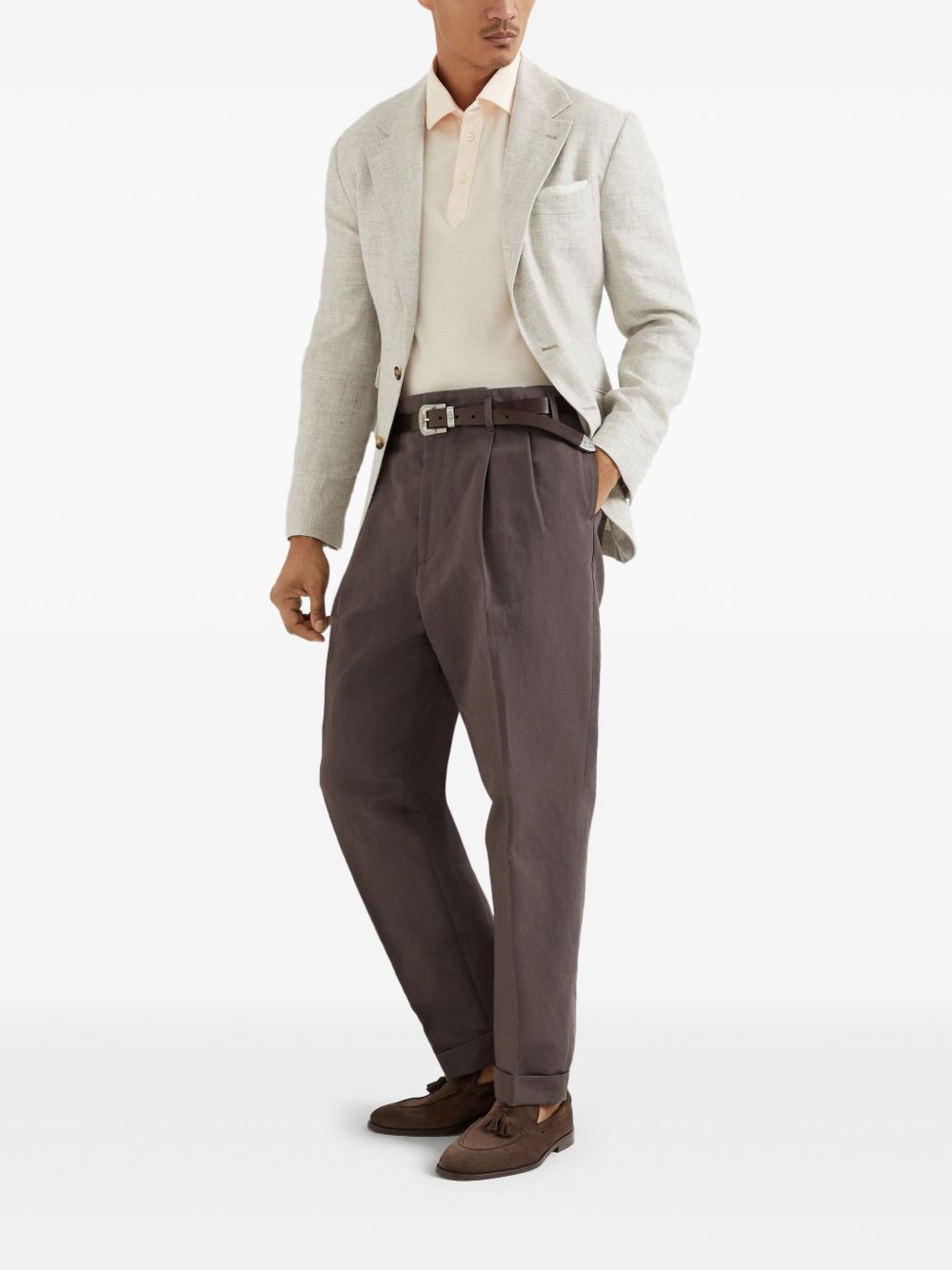 Brunello Cucinelli T-shirts and Polos Orange