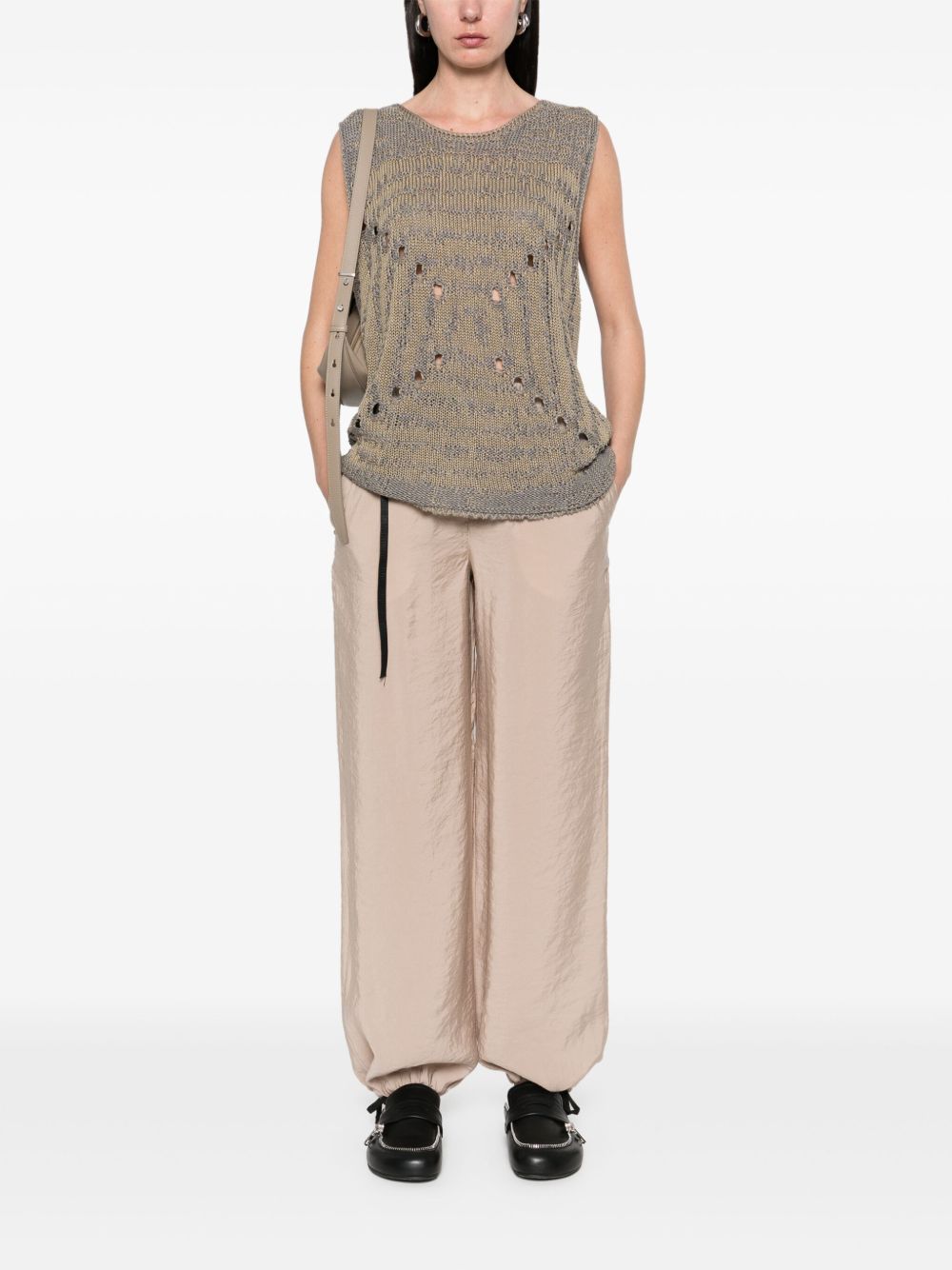 WHITE SAND Trousers Beige