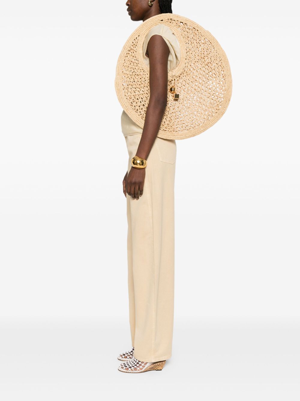 Jacquemus Le Rond Spiaggia tote bag