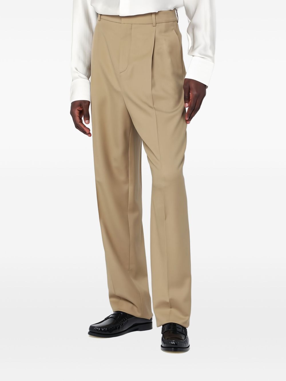 Saint Laurent Trousers Beige