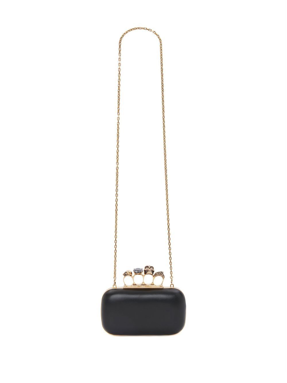 Alexander McQueen Knuckle chain clutch