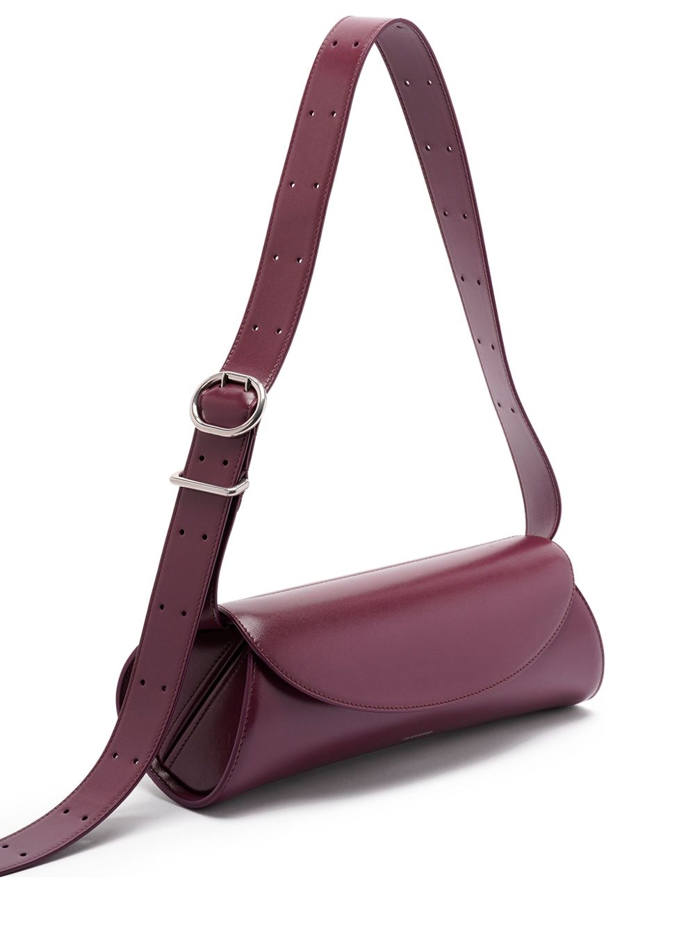 Jil Sander Cannolo small leather shoulder bag