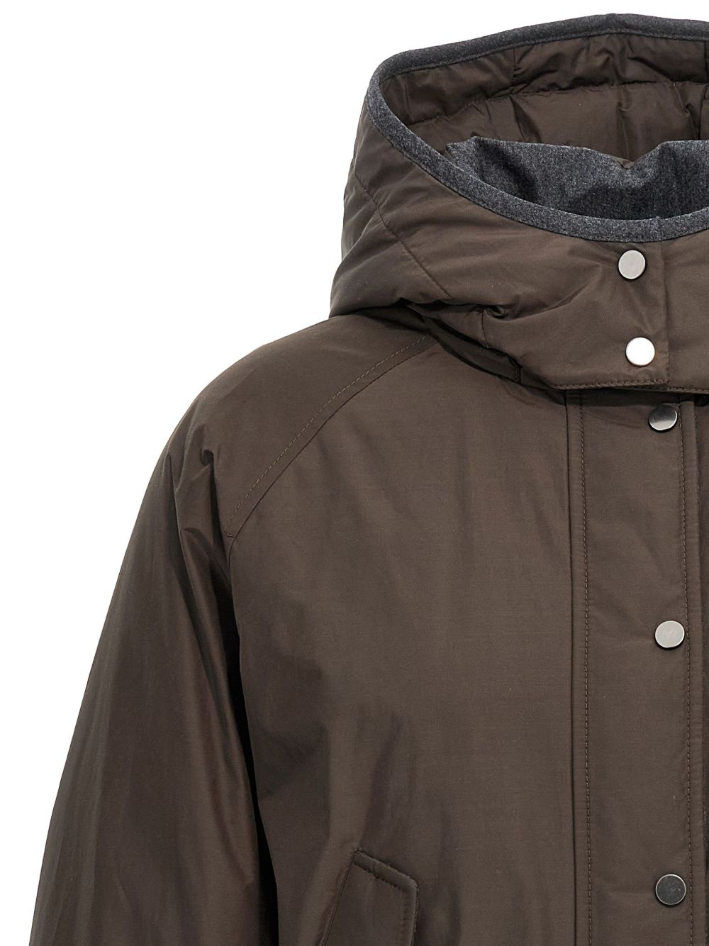 Brunello Cucinelli Coats Brown