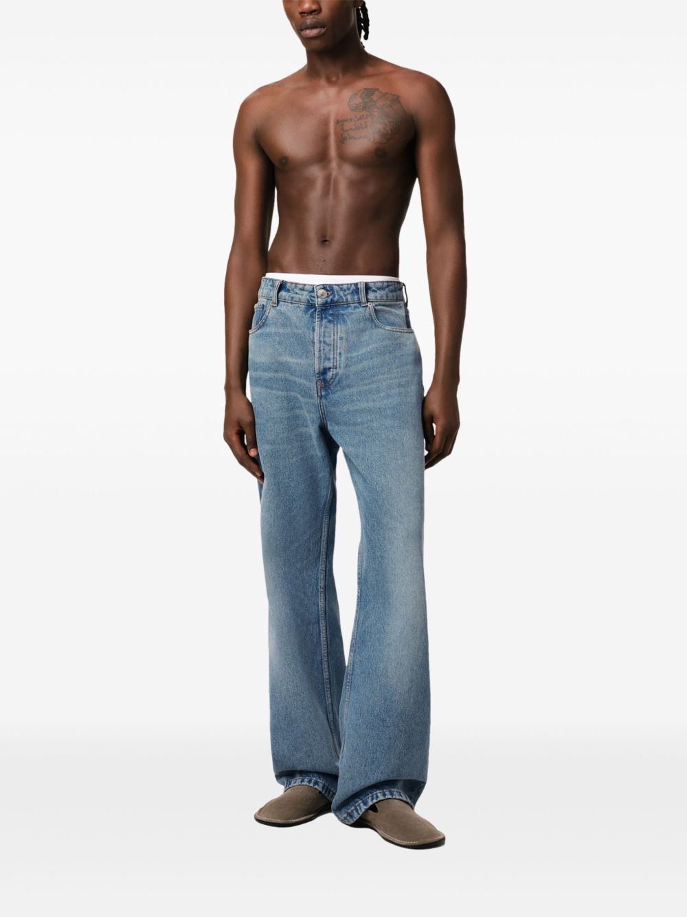 Ami Paris Jeans Clear Blue