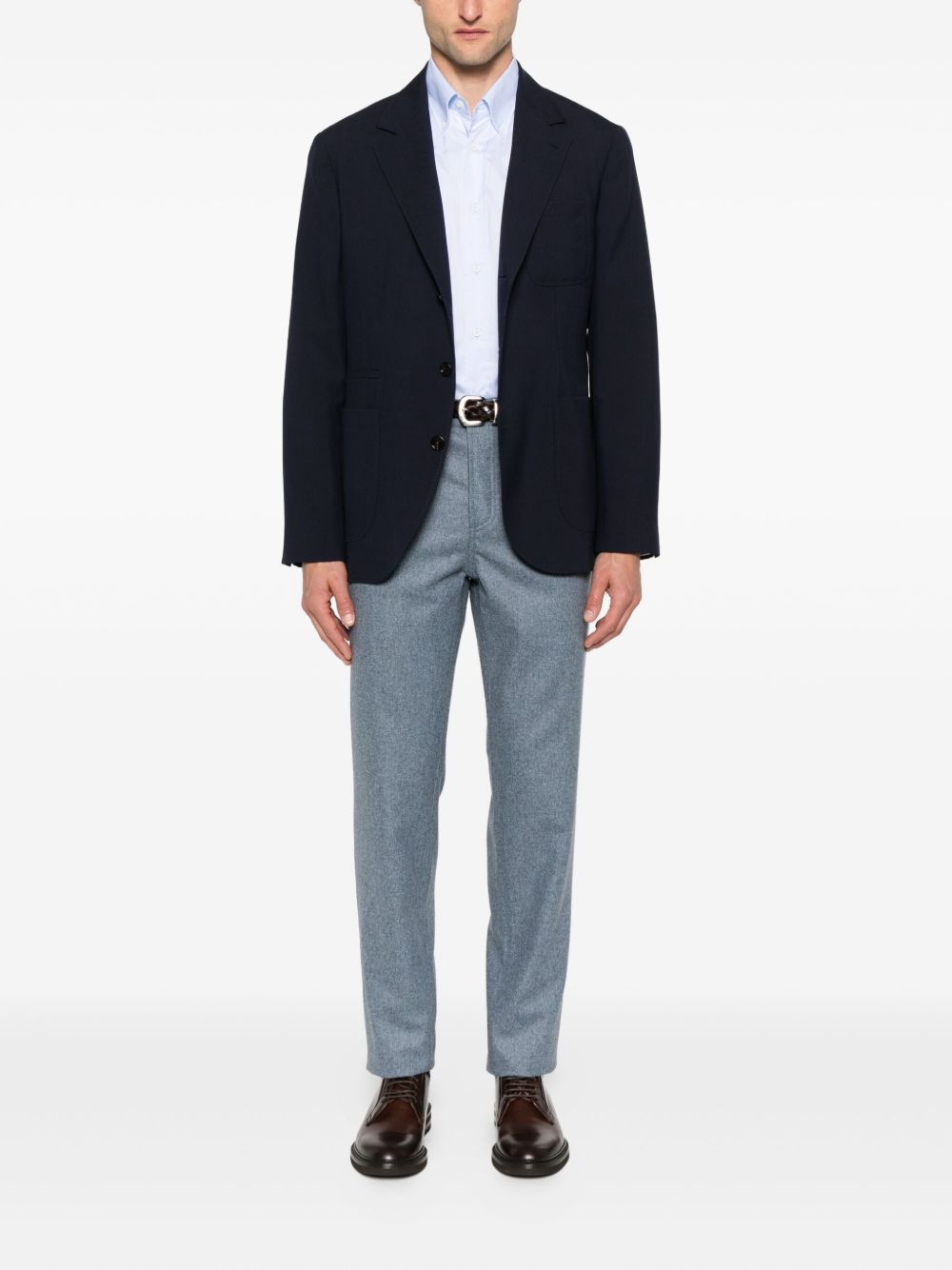 Brunello Cucinelli Trousers Clear Blue