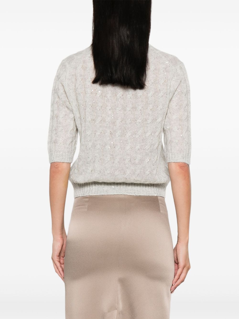 Brunello Cucinelli Sweaters Grey