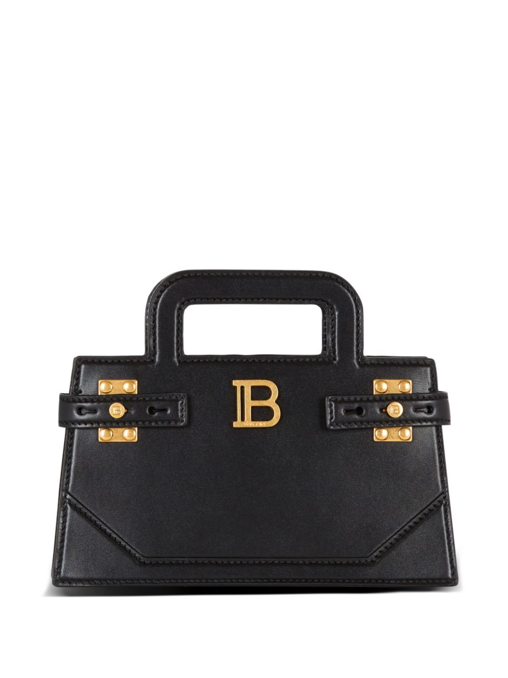 Balmain B-Buzz small leather handbag