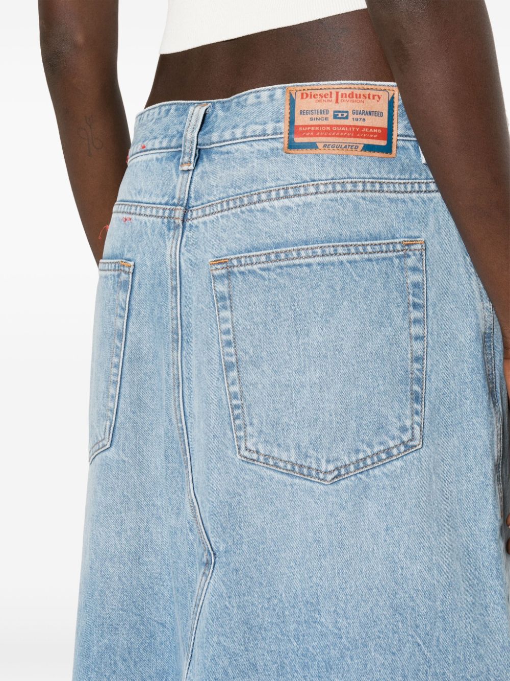 Diesel Skirts Clear Blue