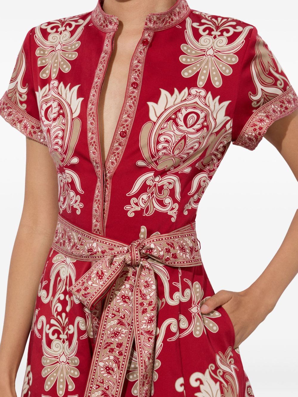 Alice + Olivia Dresses Red