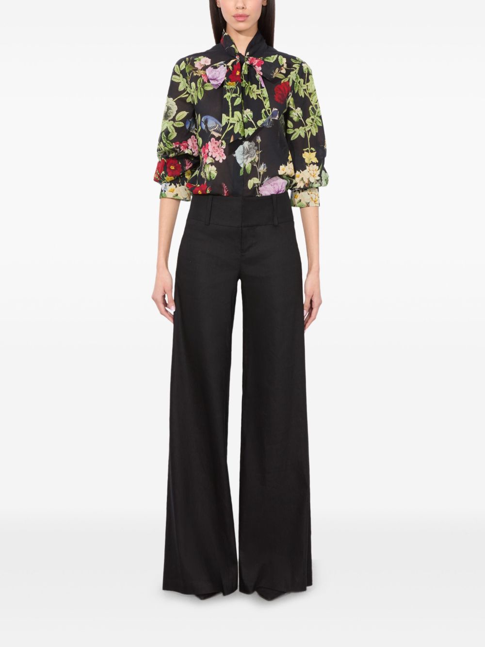 Alice + Olivia Shirts Black