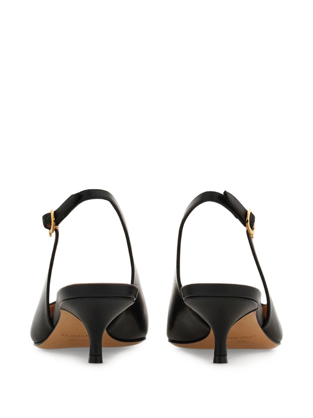 Ferragamo Maxi Gancini slingback
