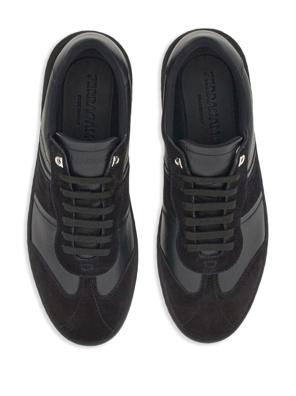 Ferragamo Logo-debossed low-top sneakers
