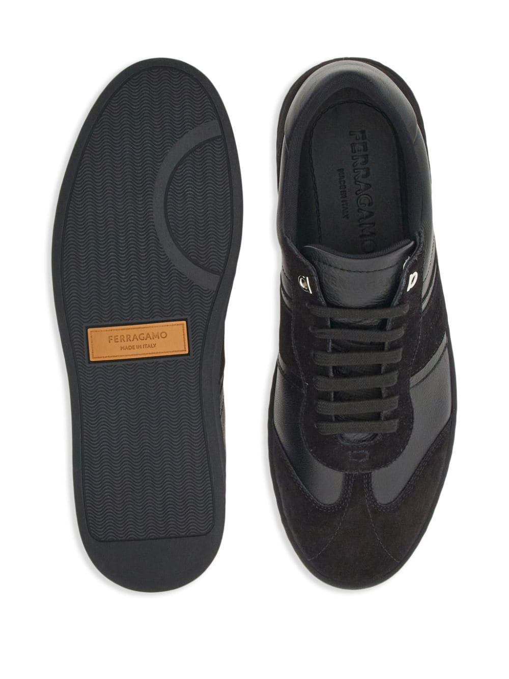 Ferragamo Logo-debossed low-top sneakers